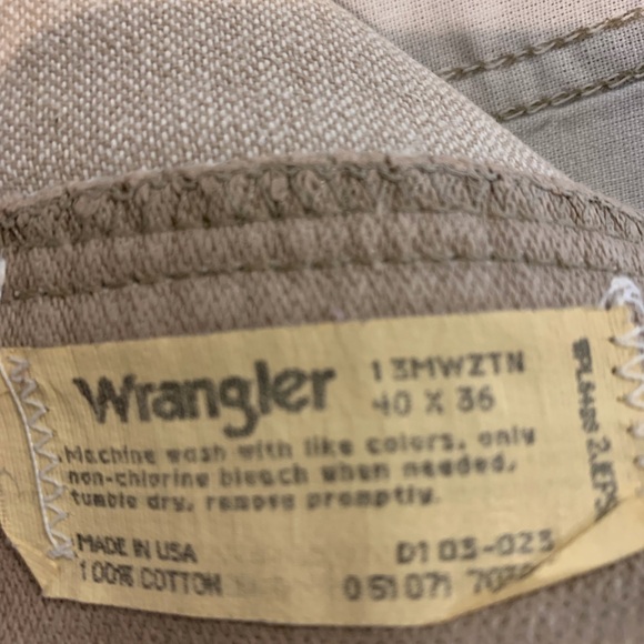 Wrangler chino Men’s pants - Picture 3 of 3